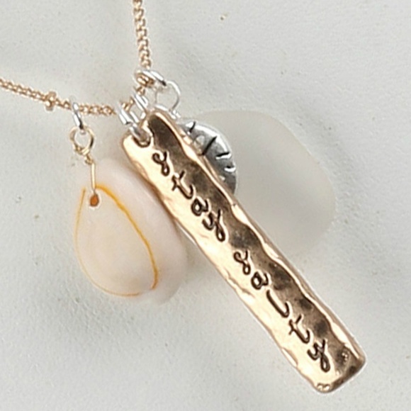 Happy Organics Boutique Jewelry - Stay Salty Necklace Set Calling all mermaids!